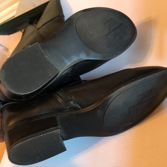 Ralph Lauren Mesa/Burnished BOOTS wide calf - Picture 10 of 16